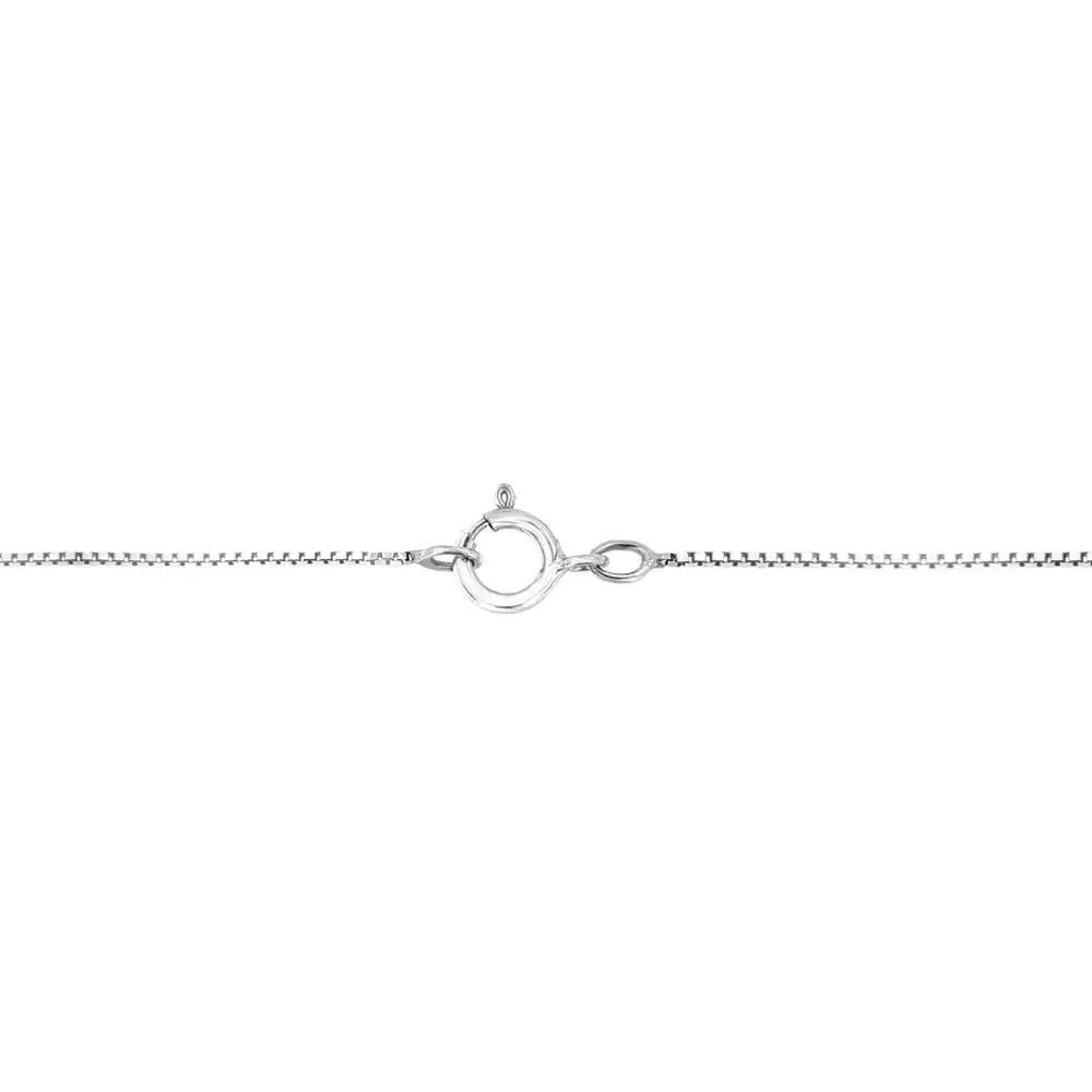 10K white gold solitaire pendant necklace with 1/4 cttw round brilliant cut lab-grown diamond – elegant  sustainable jewelry"