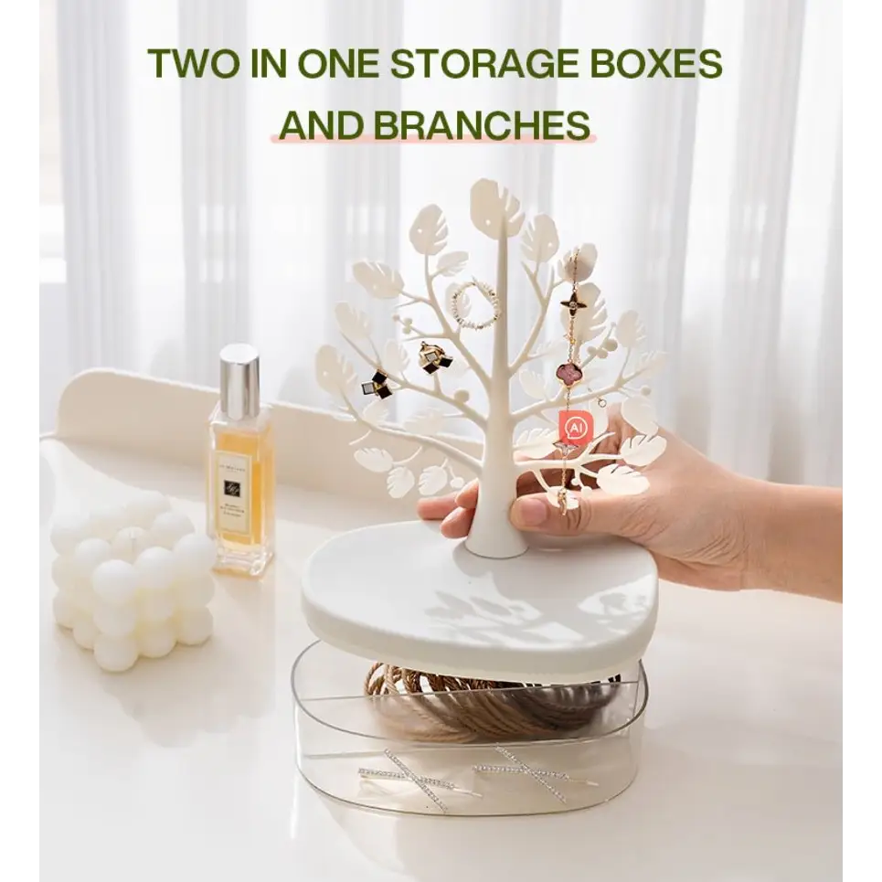 1pc Creative Tree Jewelry Storage Box - My Storeproduct_type#